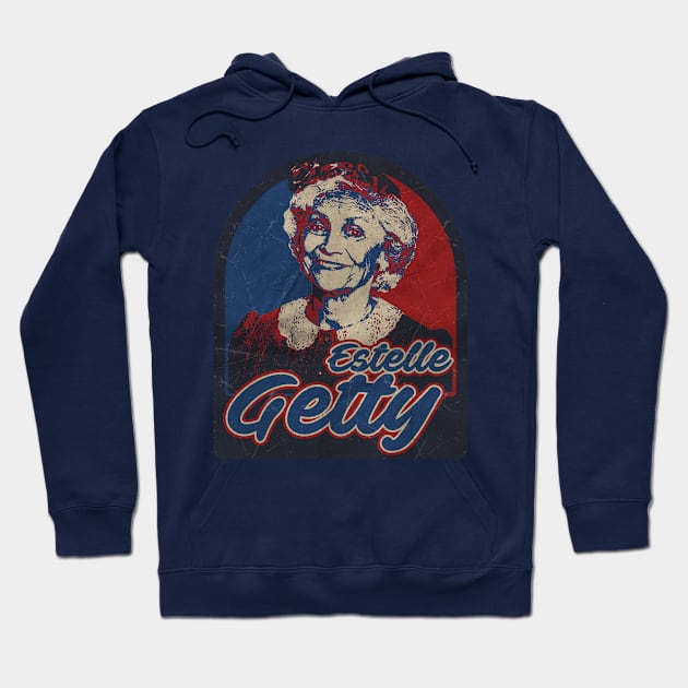 NEW RETRO - theGOLDEN GIRLS Estelle Getty Hoodie by okaka